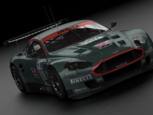 aston martin dbr9 2006 3D Модель
