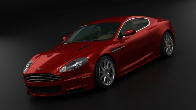 aston martin dbs 2009 3D 模型 .c4d .max .obj .3ds .fbx .stl .blend 