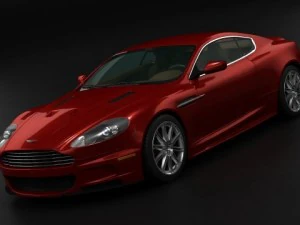 aston martin dbs 2009 Modelo 3D