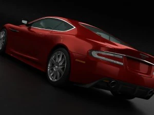 aston martin dbs 2009 3D Model