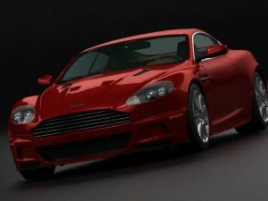 aston martin dbs 2009 3D Model