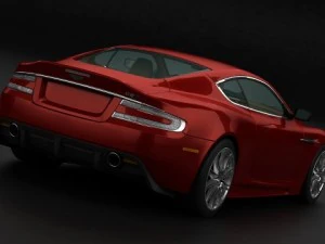 aston martin dbs 2009 3D Model