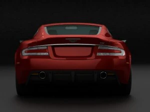 aston martin dbs 2009 3D Model