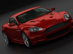 aston martin dbs 2009 3D Model