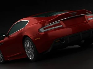 aston martin dbs 2009 3D Model