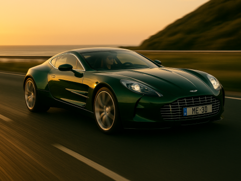 Aston martin one77 2010 3D 모델