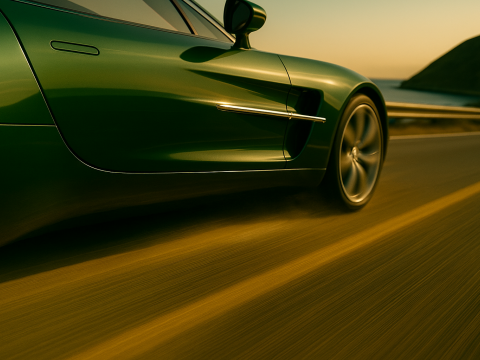 Aston martin one77 2010 3D Model