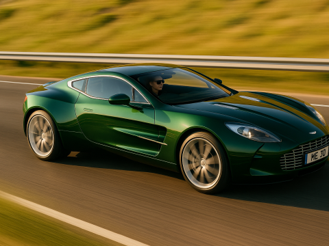 Aston martin one77 2010 3D Model