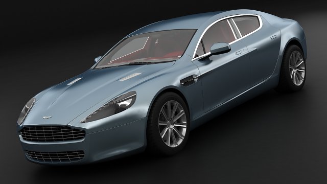 aston martin rapide 2010 Modèle 3D .c4d .max .obj .3ds .fbx .stl .blend 