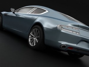 aston martin rapide 2010 Modèle 3D
