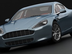aston martin rapide 2010 Modèle 3D