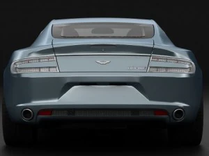 aston martin rapida 2010 Modello 3D