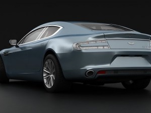 aston martin rapide 2010 Modèle 3D