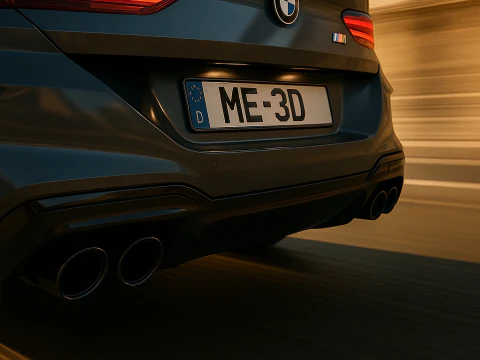 BMW-M8 2020 3D Model