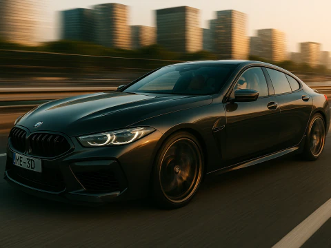 BMW-M8 2020 3D Model