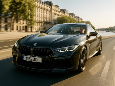 BMW-M8 2020 3D Model