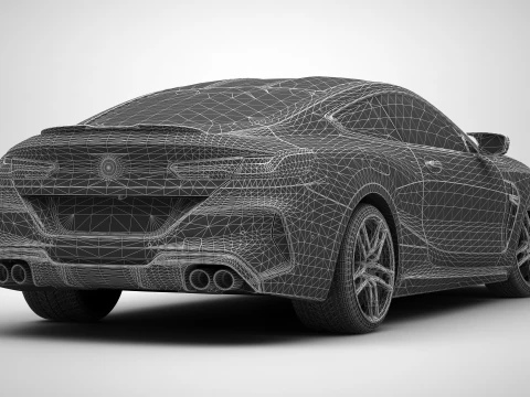 BMW-M8 2020 3D Model