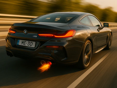 BMW-M8 2020 3D Model