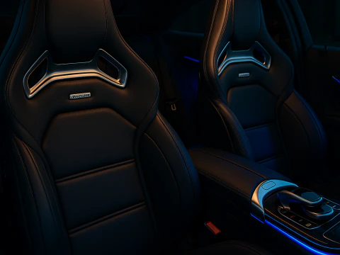 Mercedes c63 amg edi&ccedil;&atilde;o preta 2012 Modelo 3D