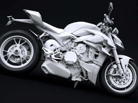 Ducati streetfighter v2s Modelo 3D