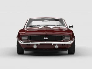camaro ss 1969 3D Model