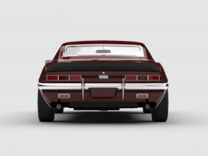 camaro ss 1969 3D Model