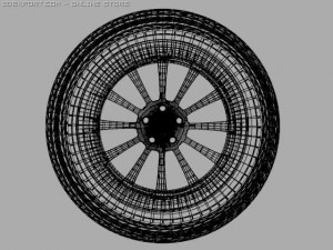 tire 3D Model