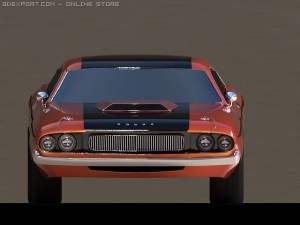 dodge challenger 3D Model