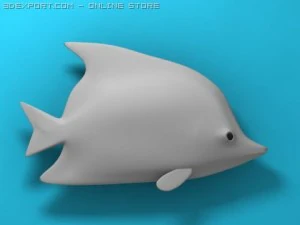 물고기 컬렉션 3D 모델