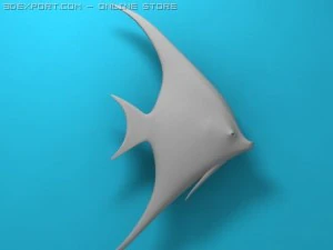 물고기 컬렉션 3D 모델