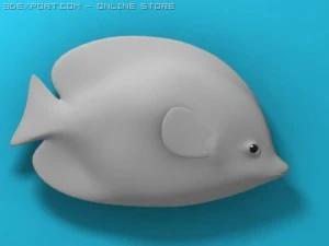 물고기 컬렉션 3D 모델