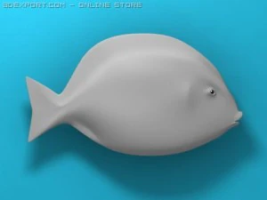 물고기 컬렉션 3D 모델