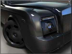 rolls royce phantom dark 3D Model
