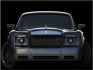 rolls royce phantom dark 3D Model