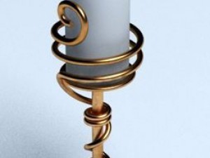 candle 3D Model