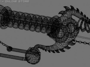 chimera by tilk hero 3D Model
