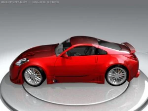 nissan 350z Modèle 3D