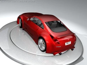 nissan 350z Modèle 3D