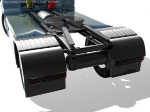 mercedes actros detailed Model 3D
