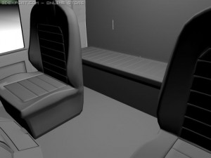 mercedes actros detailed Model 3D