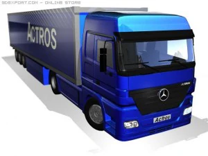 mercedes actros 3D Model