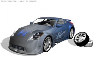 vehicle collection 3D मॉडल