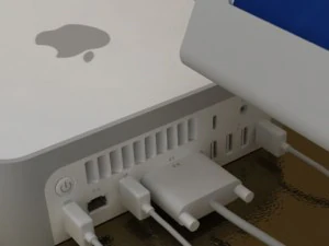 mac mini and cinema hd 3D Model