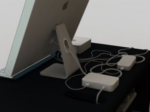 mac mini and cinema hd Modello 3D
