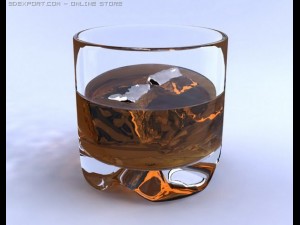 jack daniels whiskey 3Dモデル