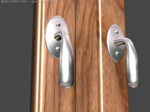 wooden window 3D Model