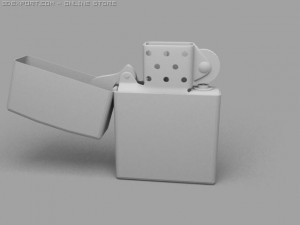zippo 3D Model