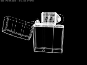 zippo 3D Model