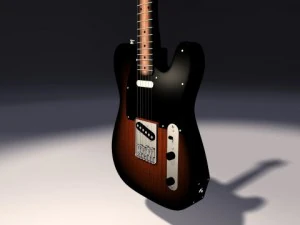 fender telecaster 3D Model