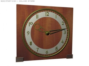 grandmother's clock 3Dモデル